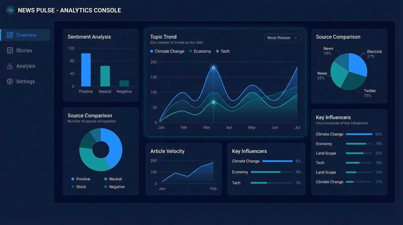 midnight ui dashboard layout