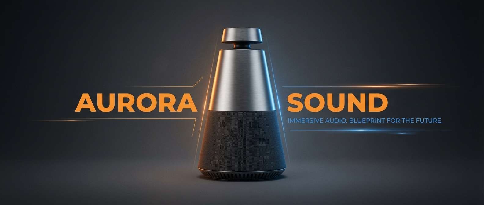 product banner orange blue