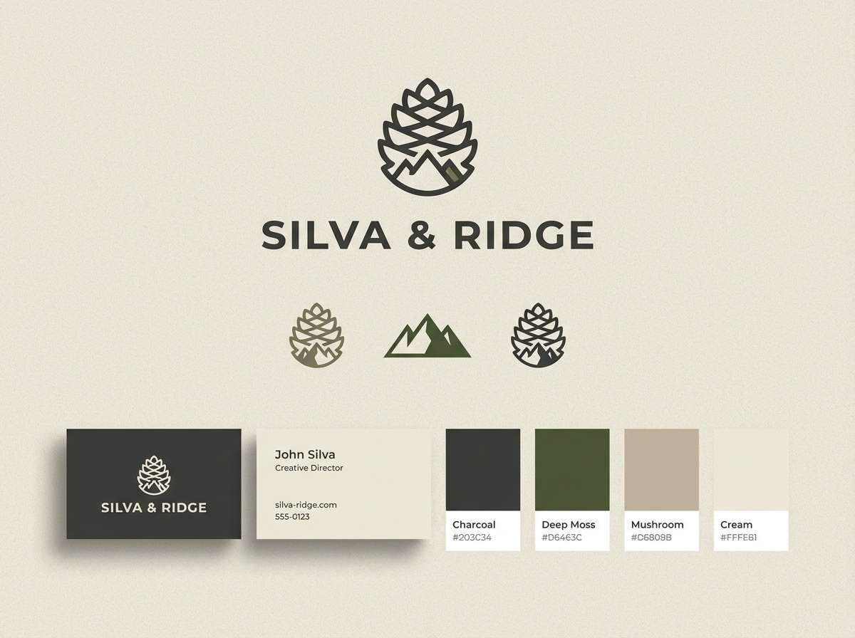 minimal brand identity