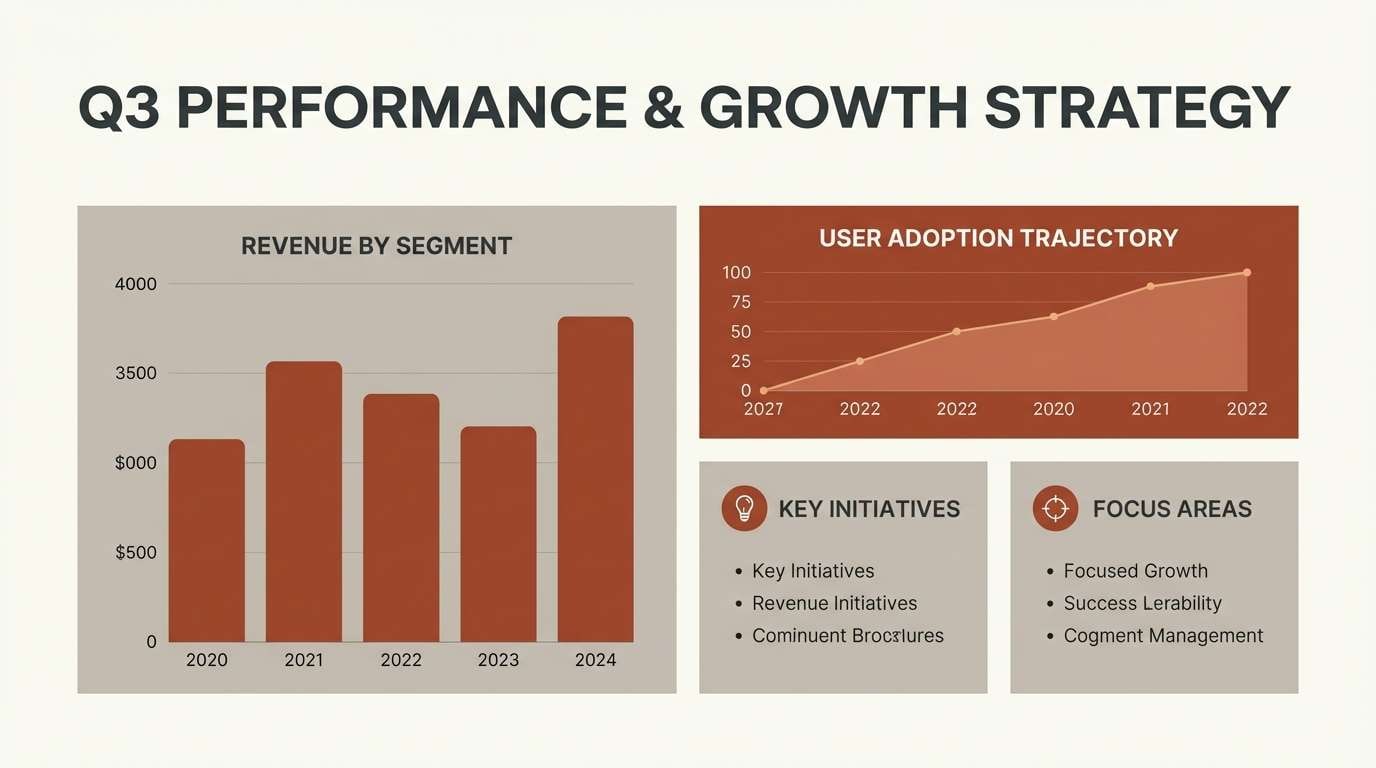minimal brand slide deck