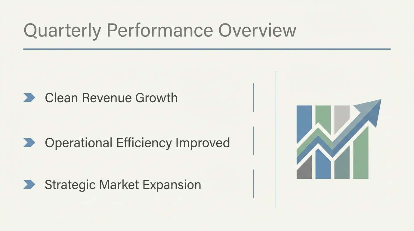 minimal slide template