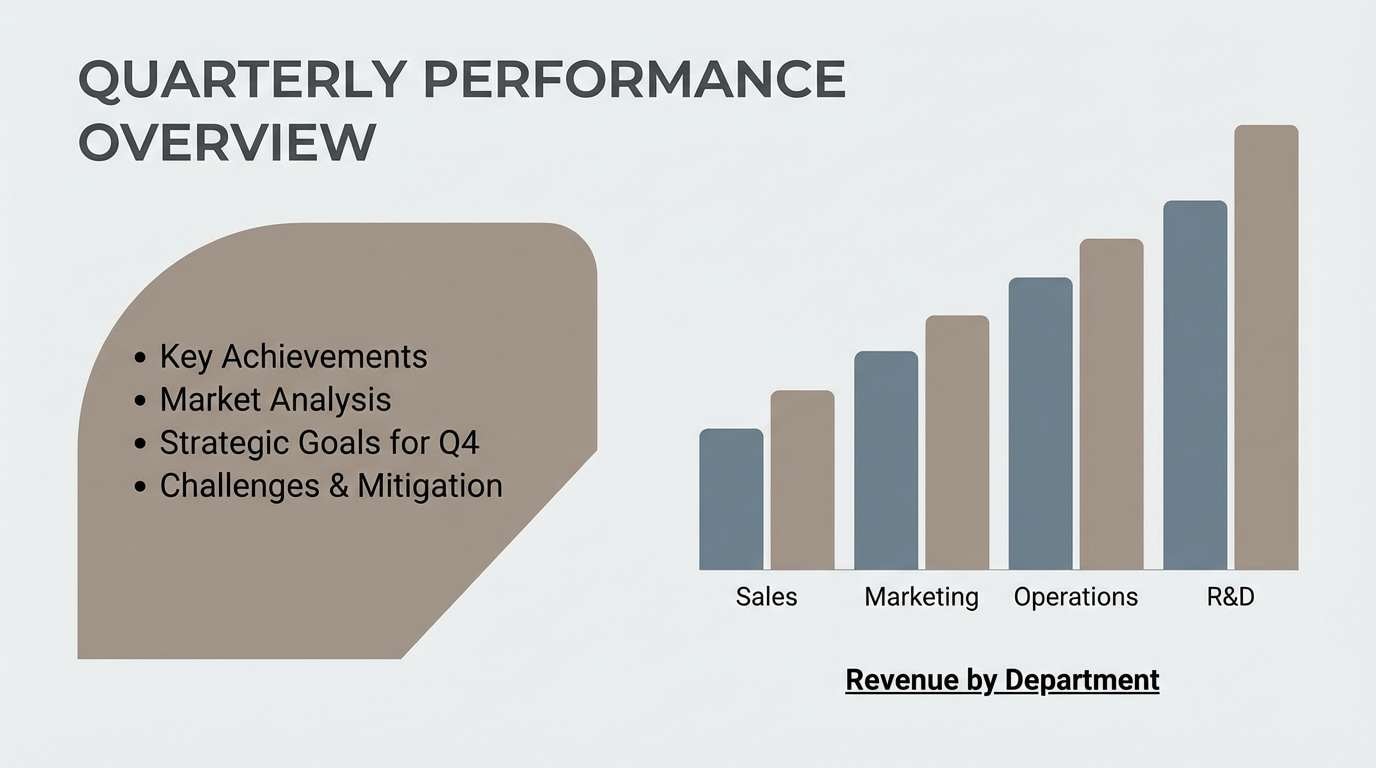 neutral presentation slide