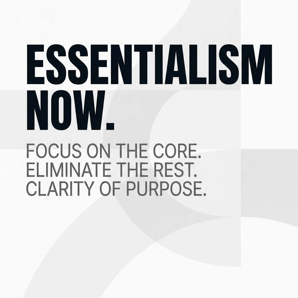 monochrome social quote post