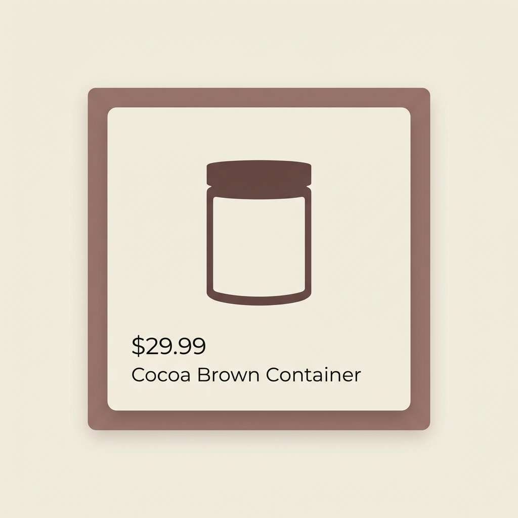 cocoa product card