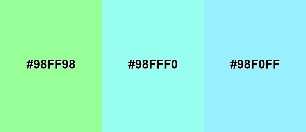 analogous color for mint-green-color