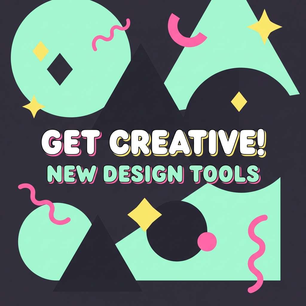 bold social ad in mint