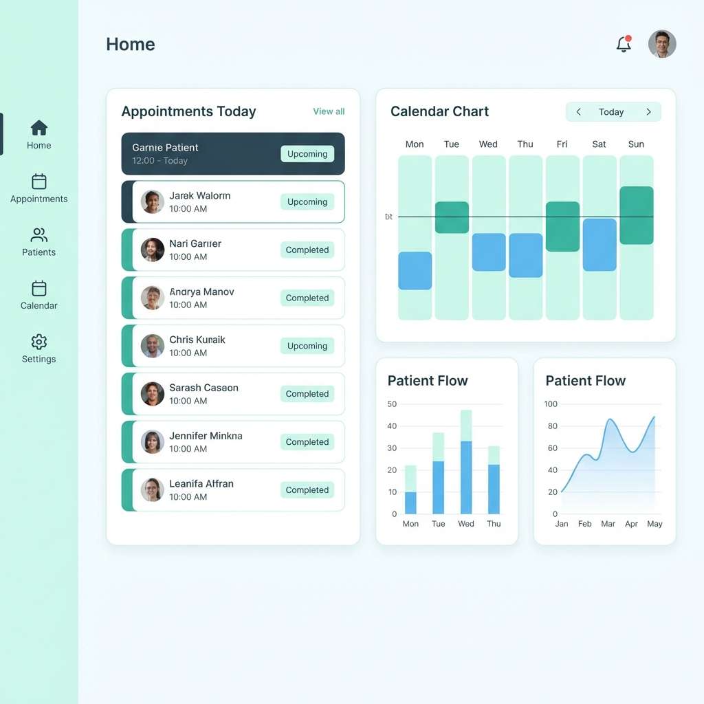 health dashboard ui in mint