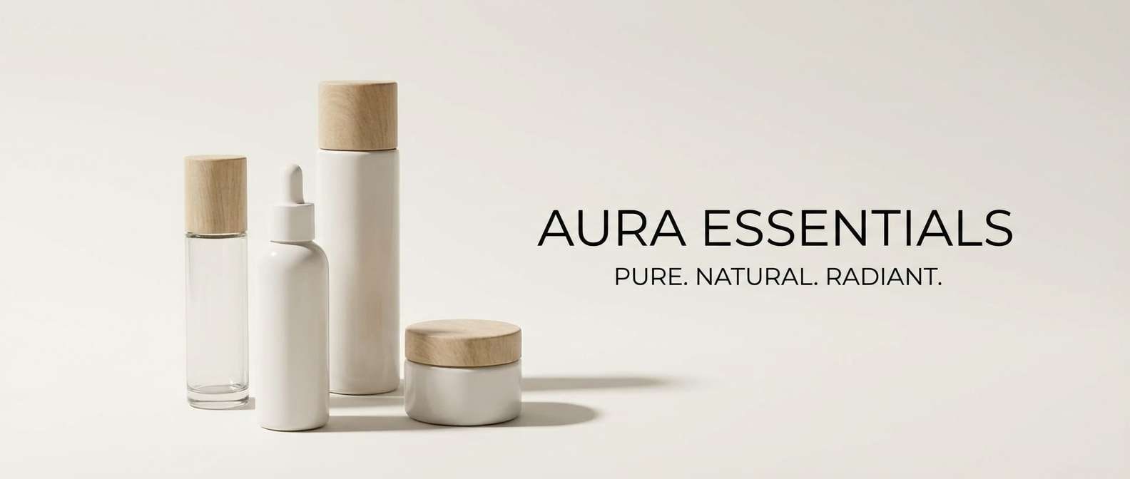 minimal beauty banner