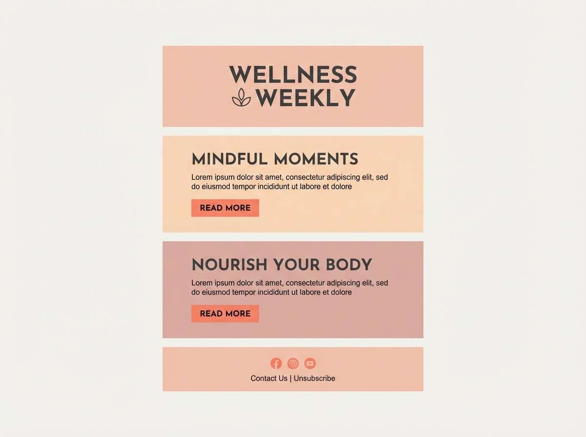 peach wellness newsletter