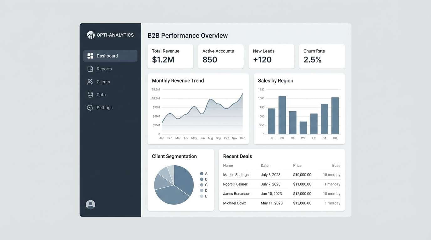 blue gray dashboard ui