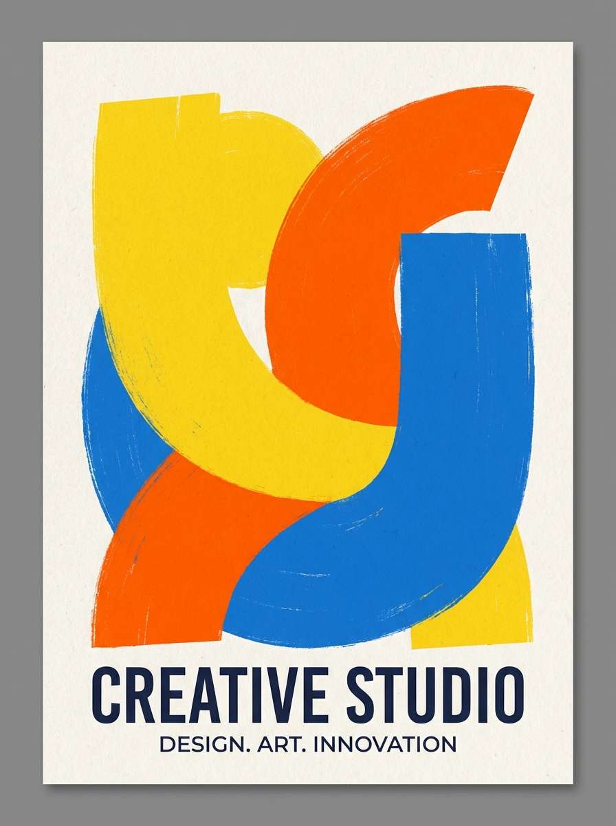 creative studio poster