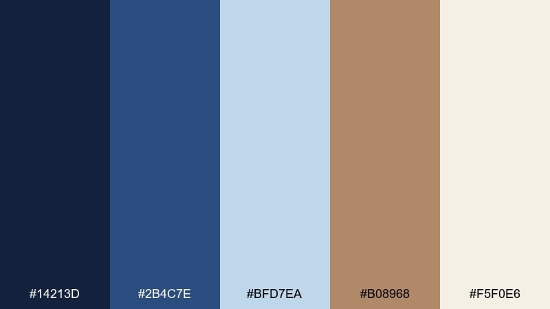 modern ranch color palette with hex codes