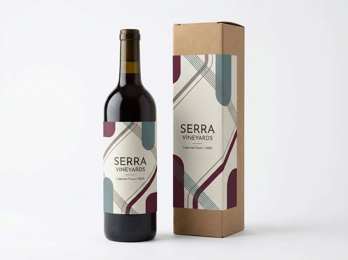 modern wine packaging