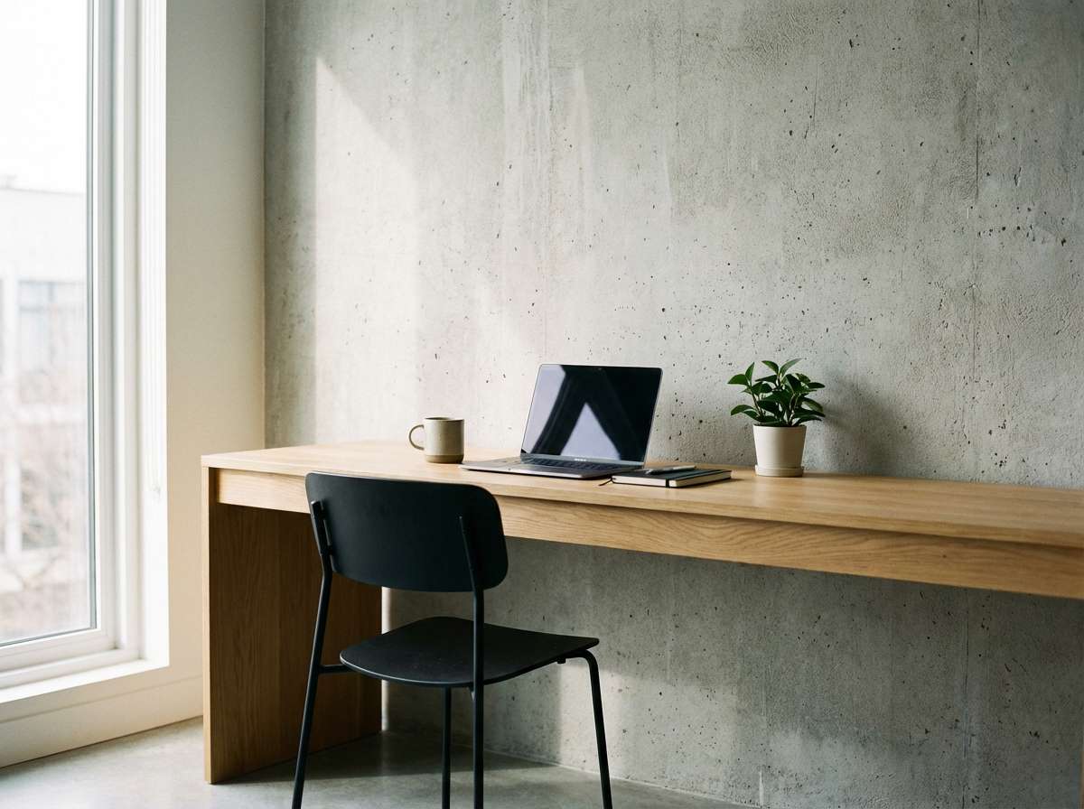 modern workspace interior