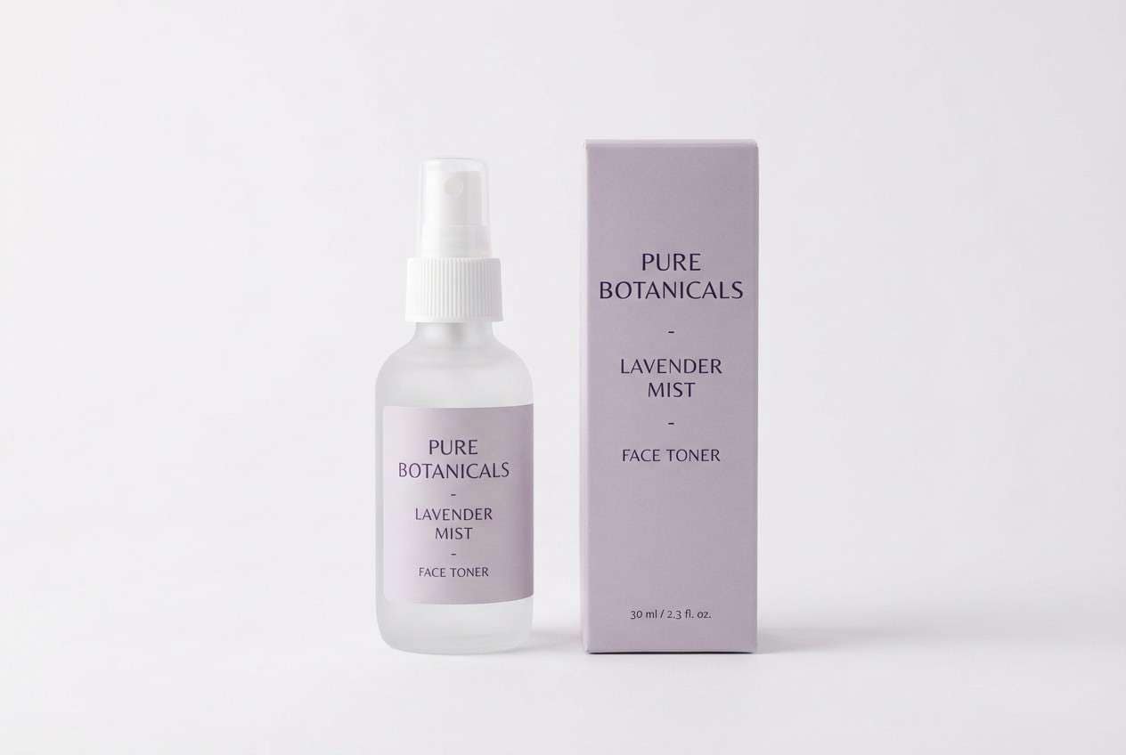 lavender skincare studio ad