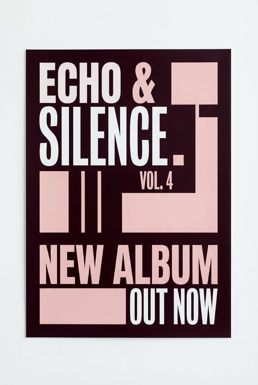 moody album cover layout