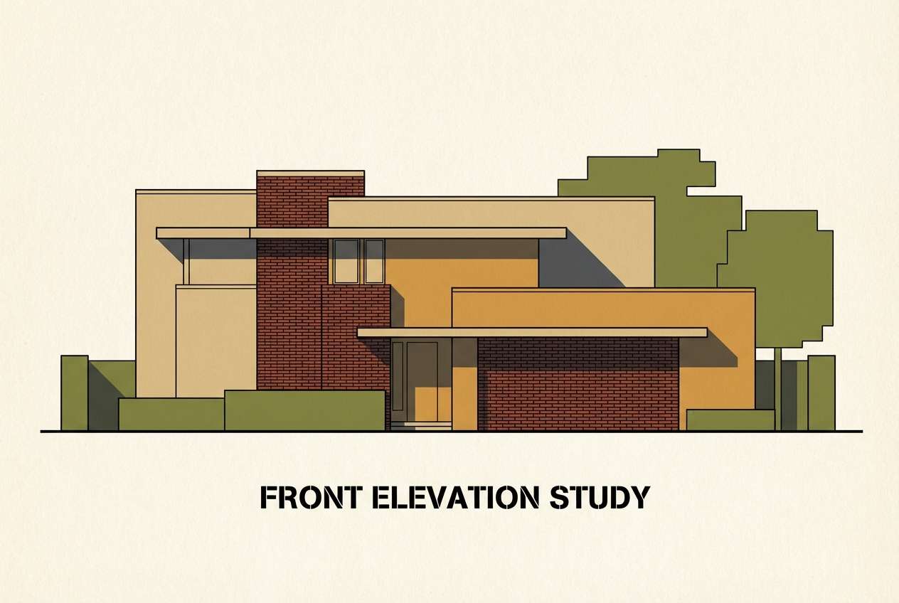 moody architectural color study