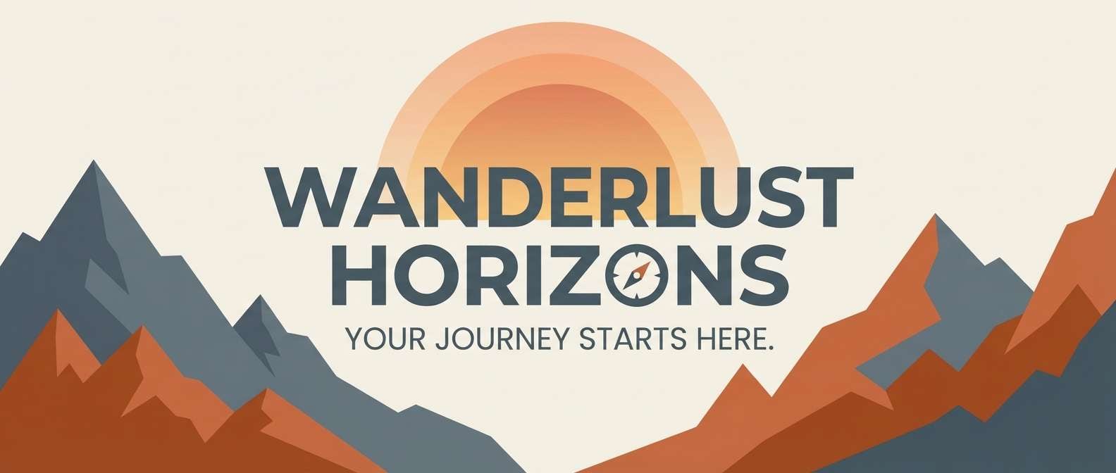 travel hero banner design