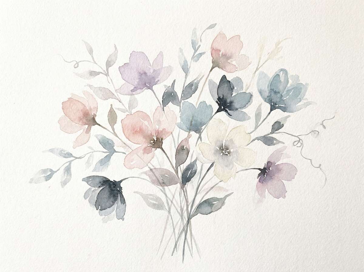 watercolor botanical illustration