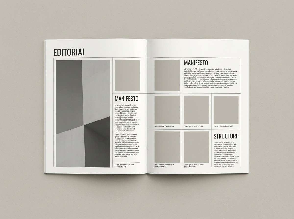 editorial magazine layout
