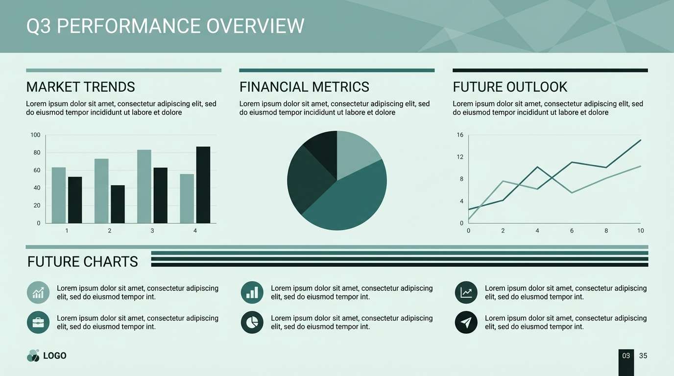 business slide template