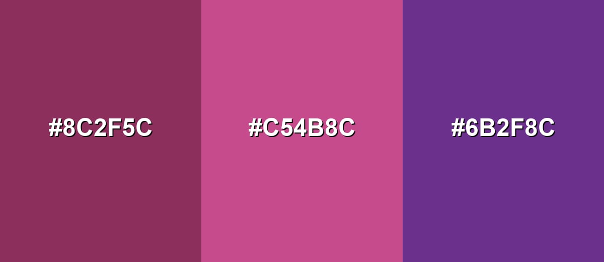 analogous color for mulberry-color