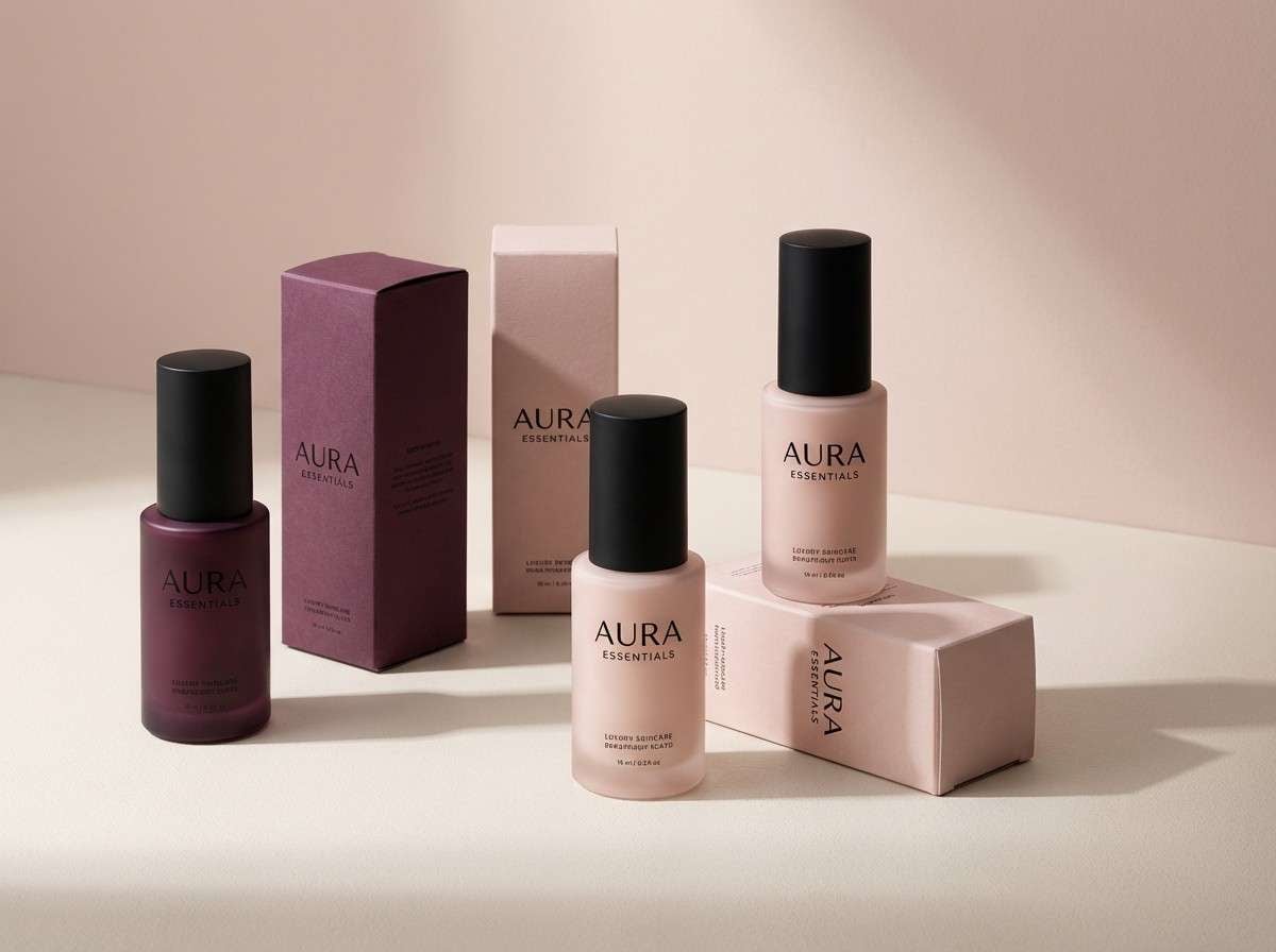 mulberry skincare packaging