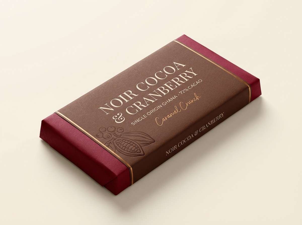 cranberry cocoa packaging