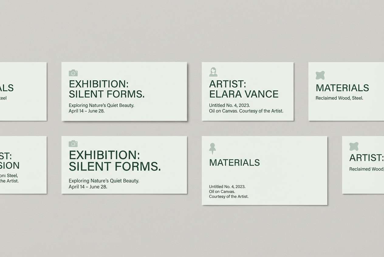 patina green label cards