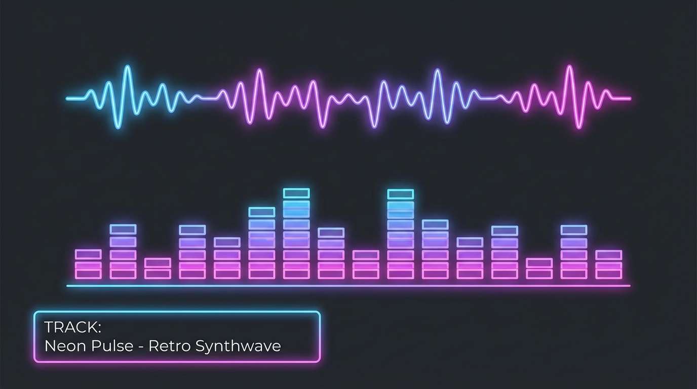 music visualizer ui