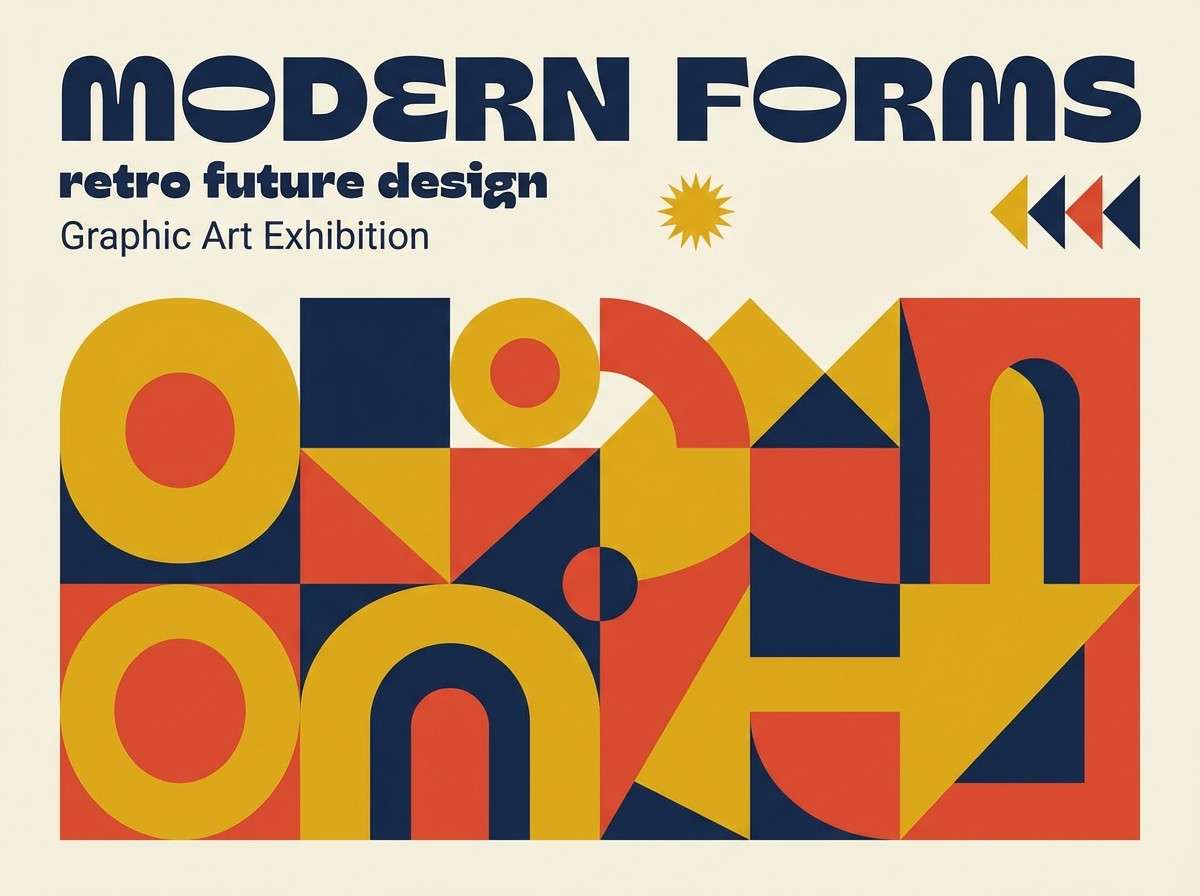 retro diner poster design