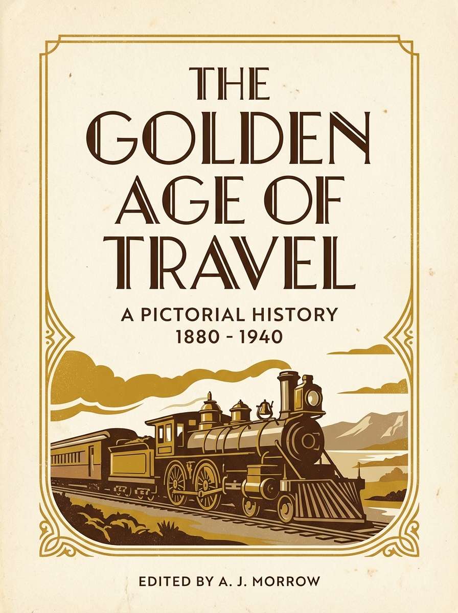 vintage book cover layout