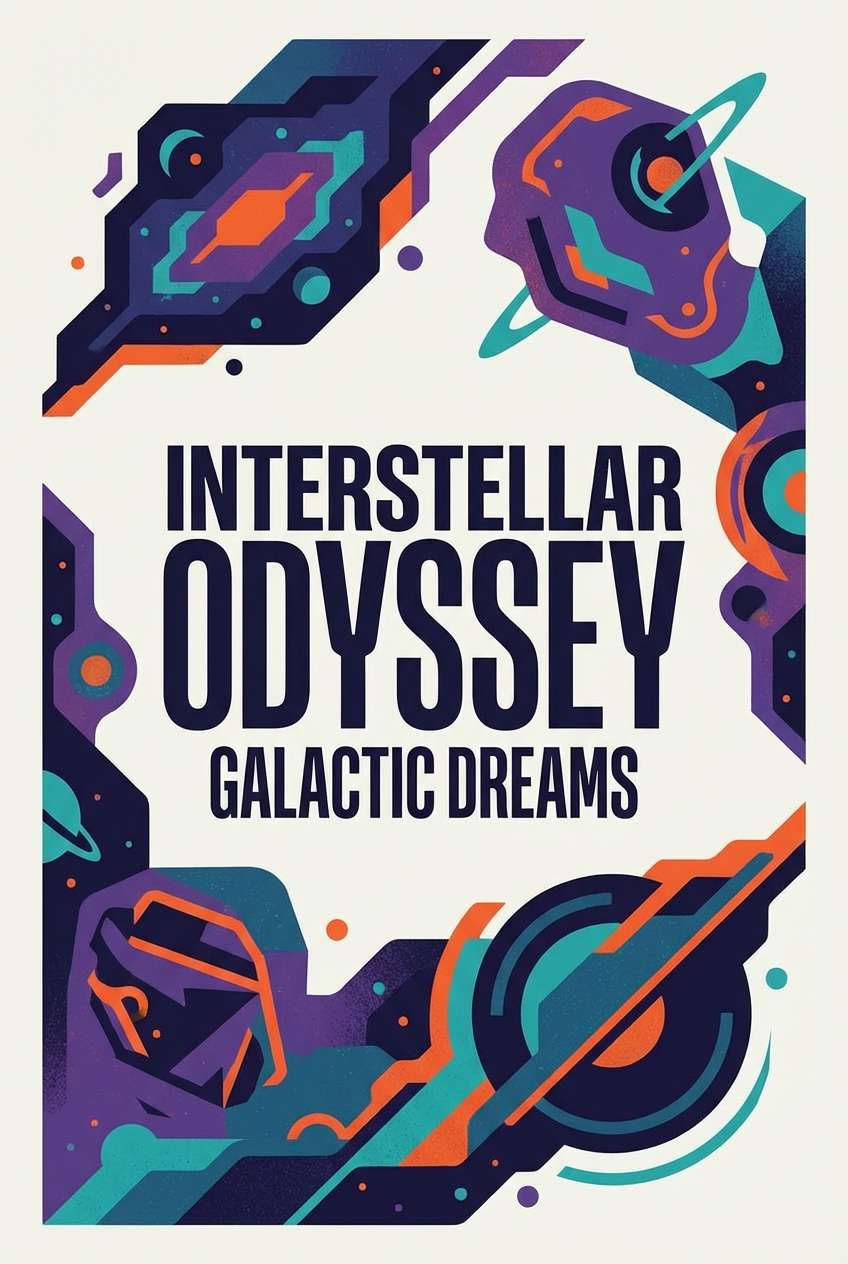 sci fi poster layout