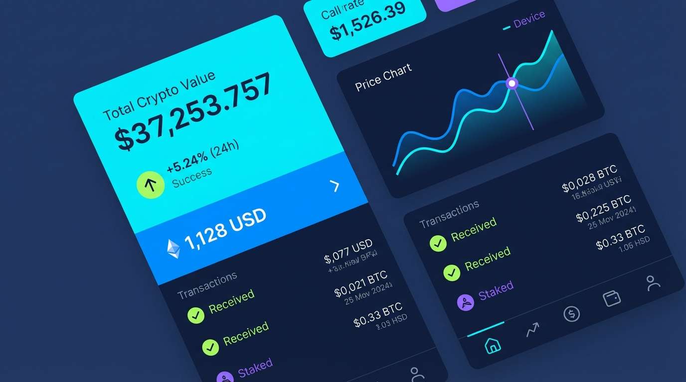 crypto app ui
