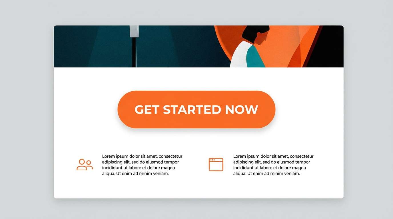 neon rose landing page