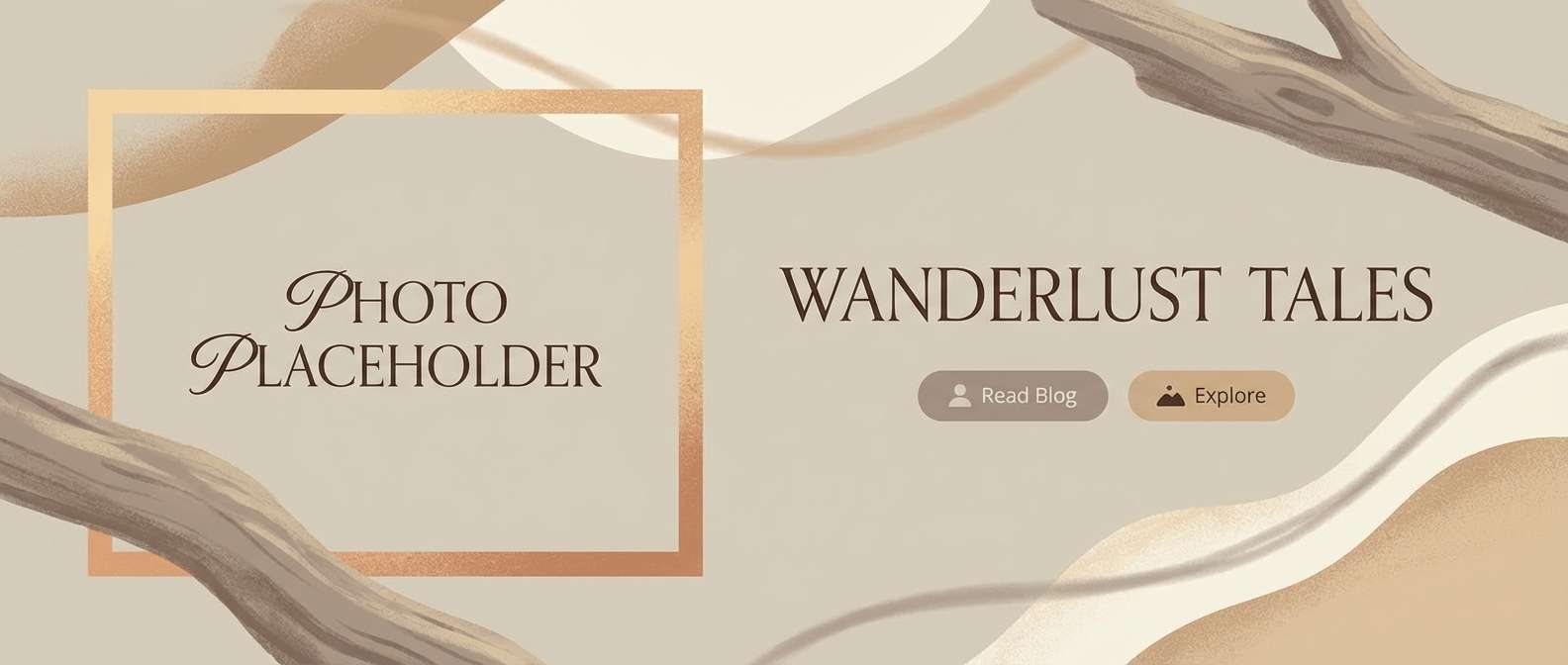 travel hero banner graphic