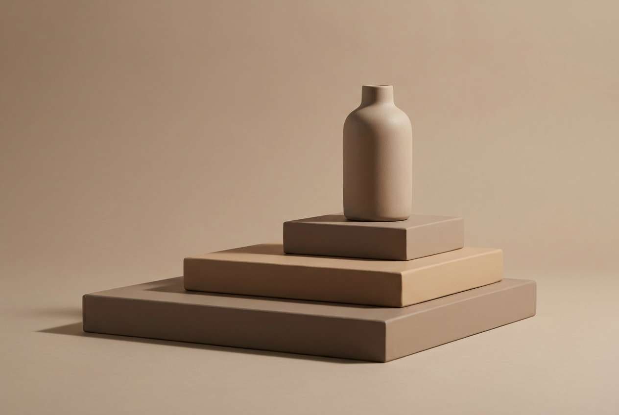 neutral product plinths