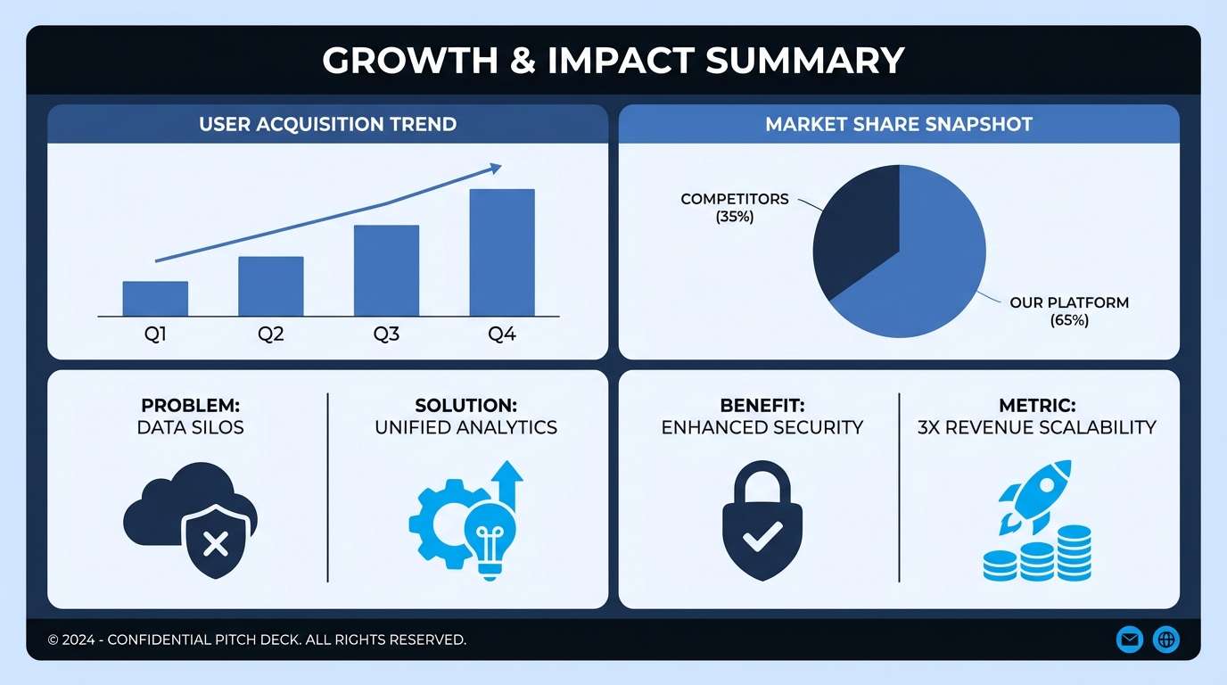 startup pitch deck slide
