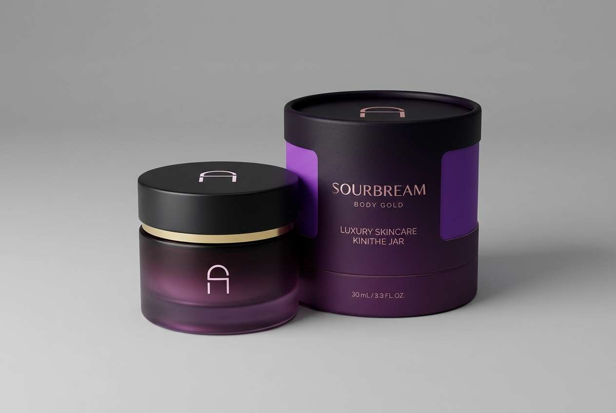 orchid skincare packaging