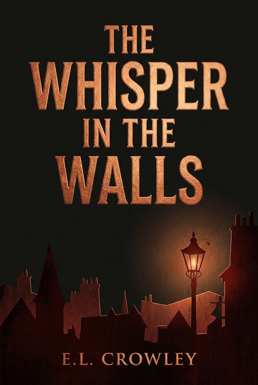 mystery cover in dark warm tones