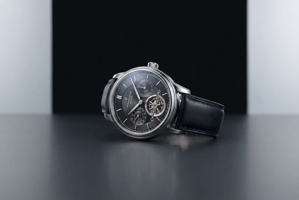 luxury watch studio ad