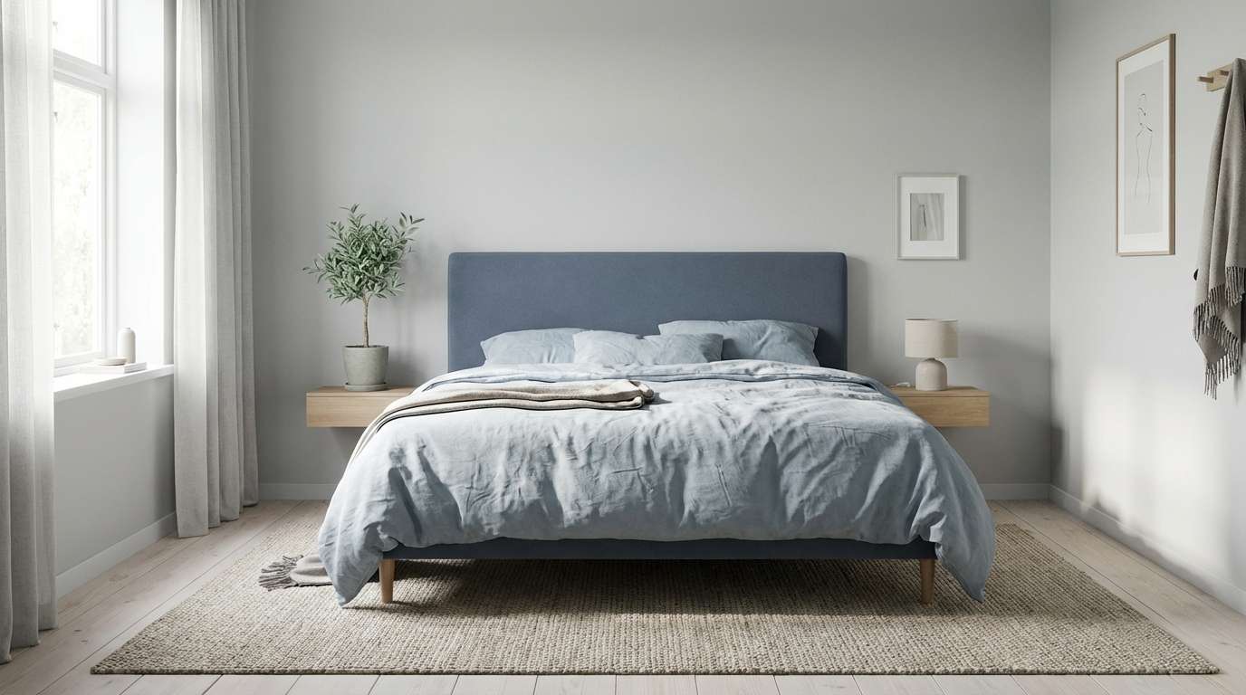 nordic nightfall bedroom