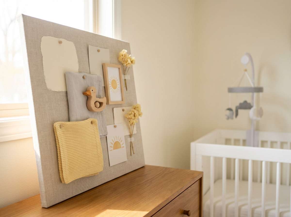 nursery moodboard room