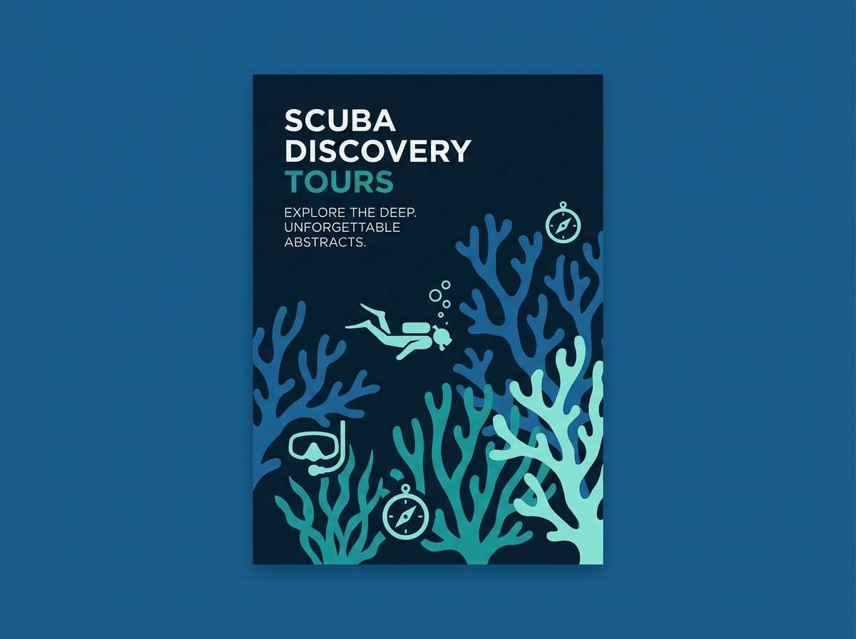 scuba tour brochure cover
