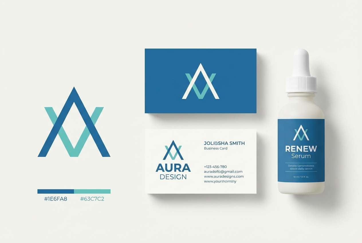 calm wellness brand set
