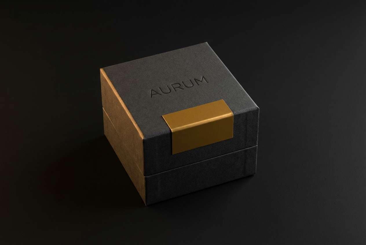 brass ink perfume box