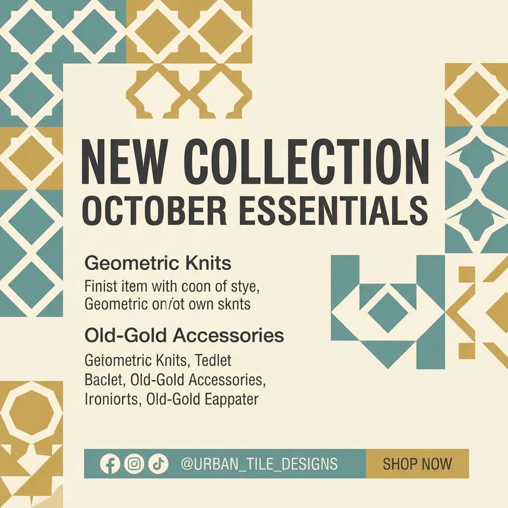 tile inspired social post