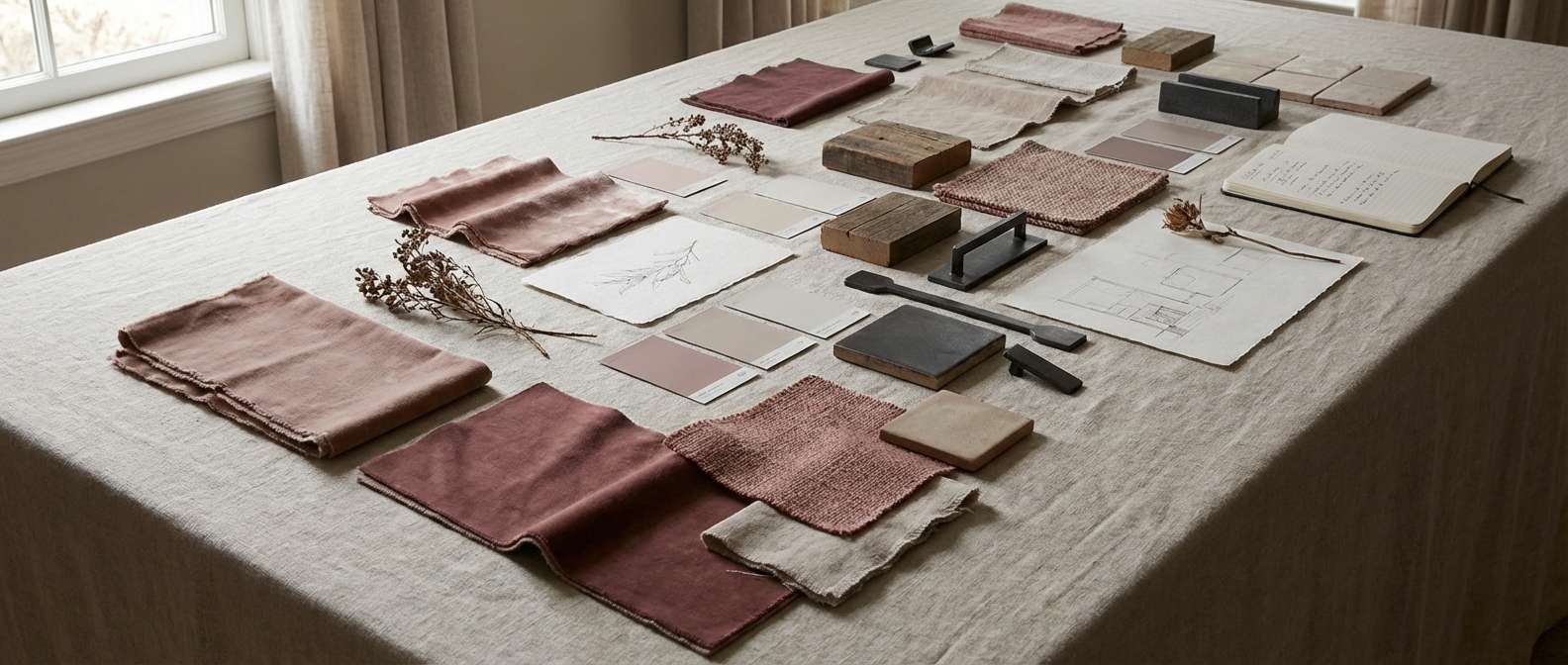 rosewood interior mood board