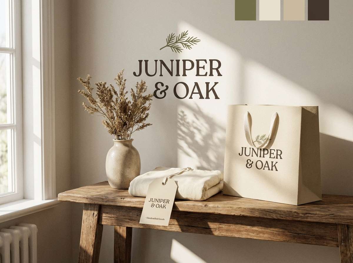 cottage home brand mockup