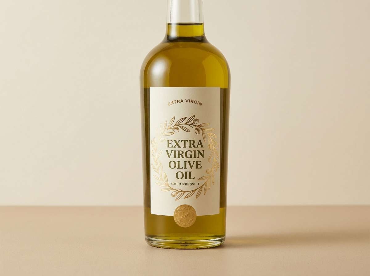 olive oil label colors